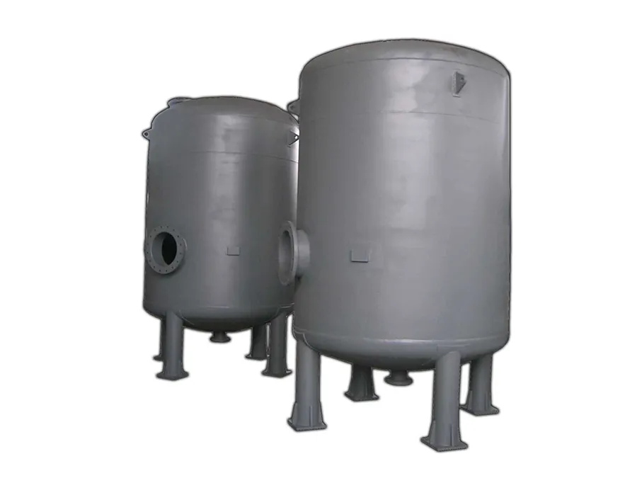 Filter vessel and softener tank fabricated by National Engineers