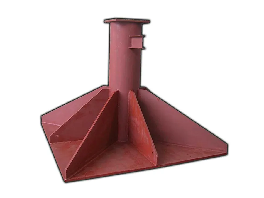 Industrial jack stool temporary support fabricated by National Engineers and Steel Fabricators