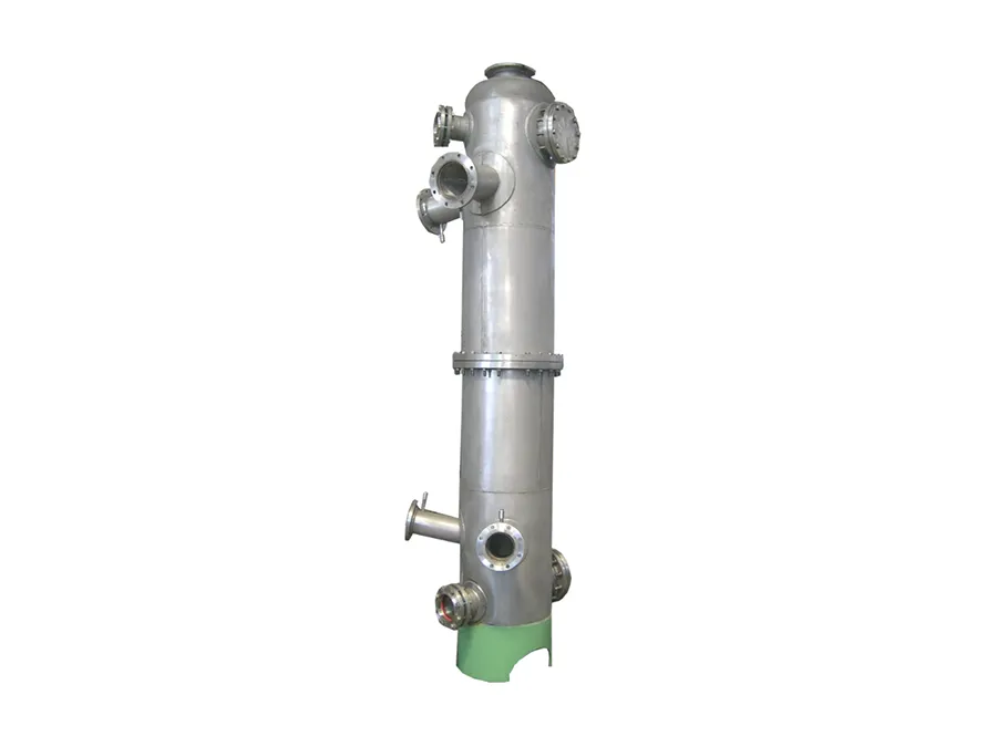 Industrial water condenser fabricated by National Engineers and Steel Fabricators